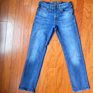 American Eagle Extreme Flex Original  Straight 26x30 medium wash